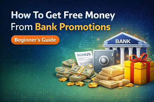 How To Get Free Money From Bank Promotions